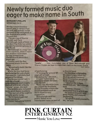 Our 1st Newspaper Interview