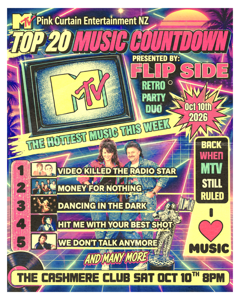MTV Top 20 Countdown FLIP SIDE at The Cashmere Club