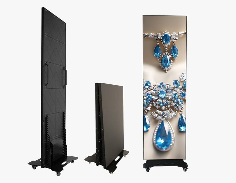 LED Poster Totem-LED
