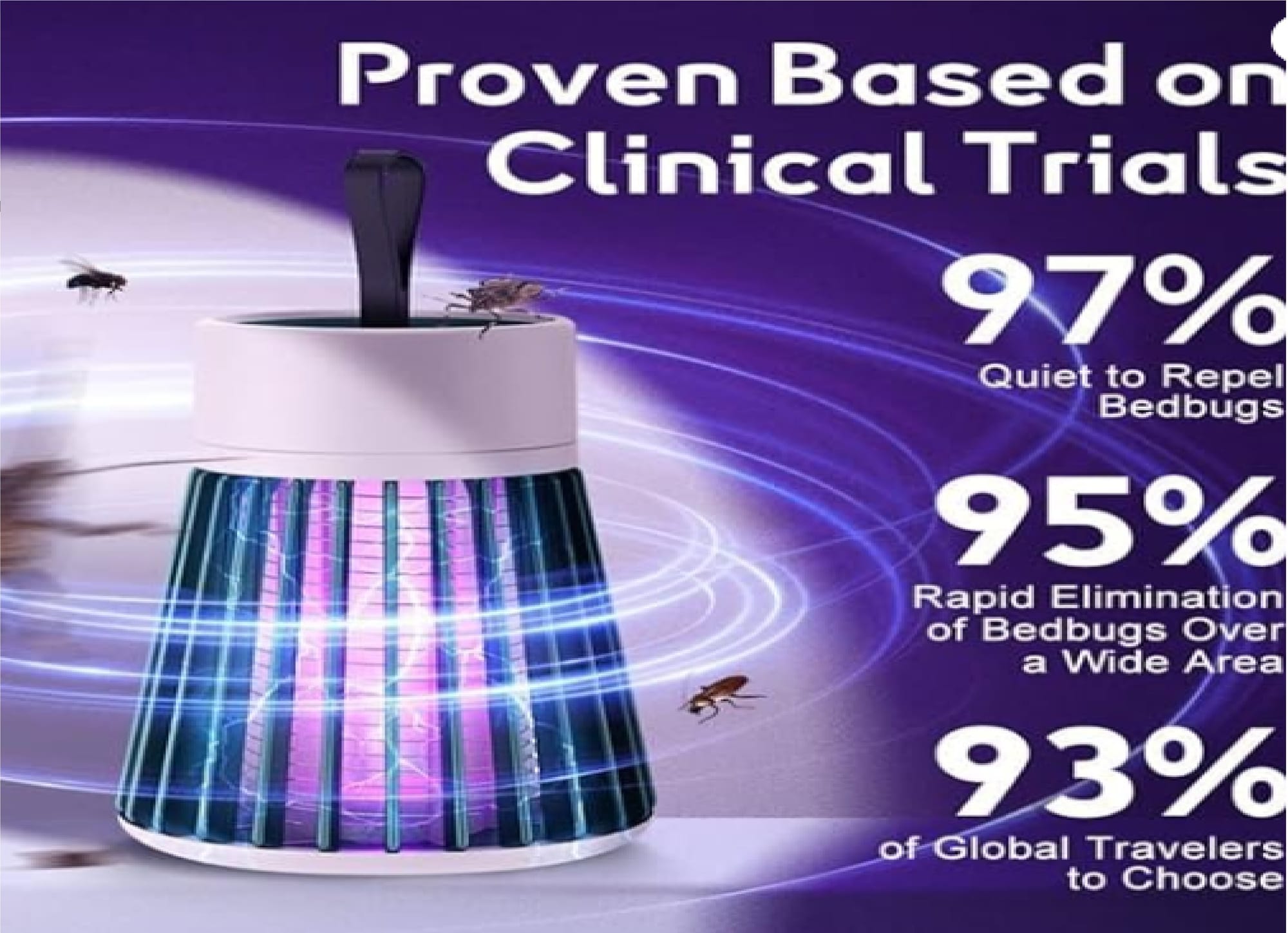 MosqiShock Zapper  This can be used inside and outside a house, office or restaurant