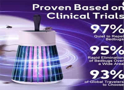 MosqiShock Zapper  This can be used inside and outside a house, office or restaurant