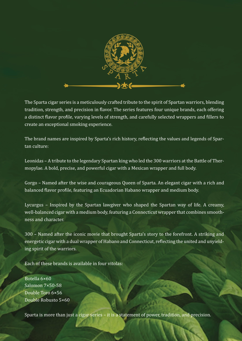 The story of the "Sparta" series