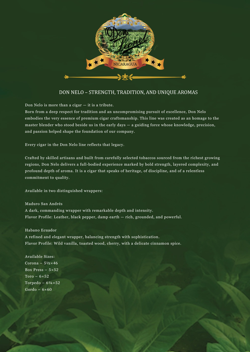 "The story of "Don Nelo