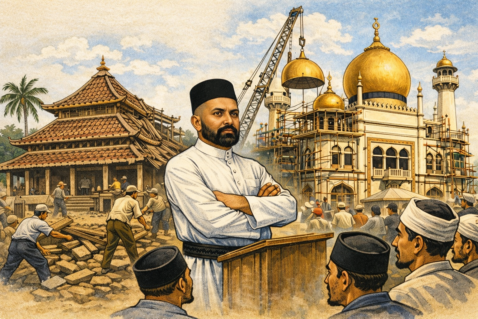 The Man Behind Masjid Sultan: Mahmood bin Haji Dawood