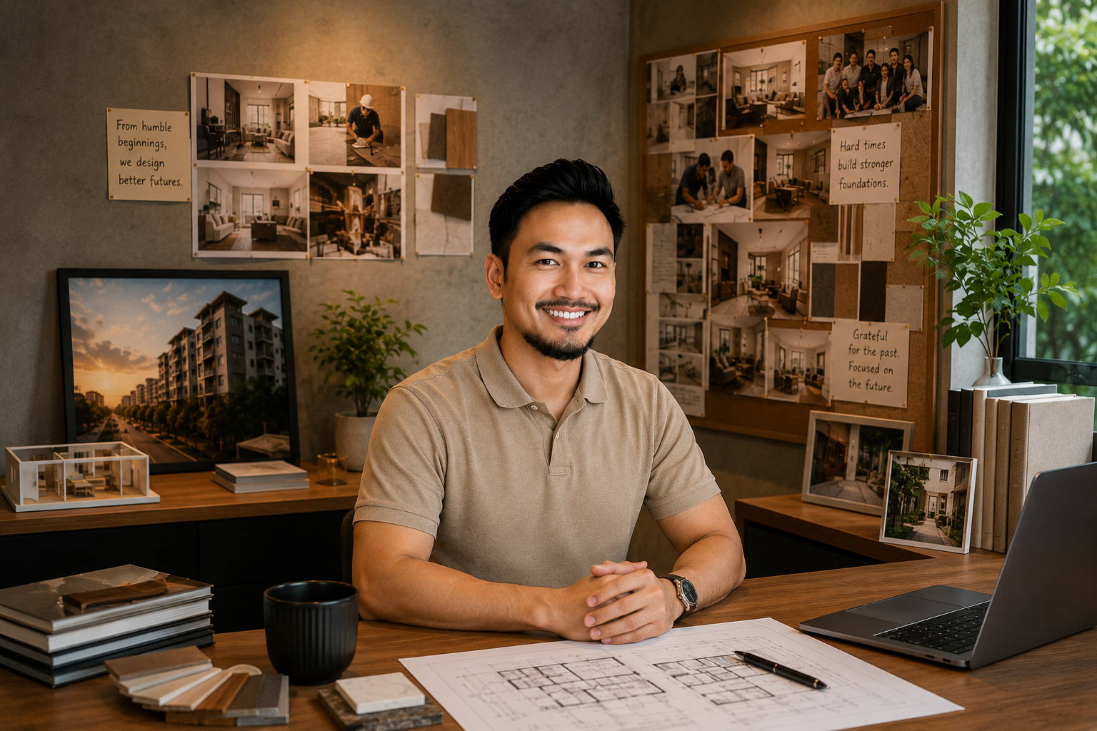 How Israafil Turned Childhood Hardship into a Thriving Interior Design Business