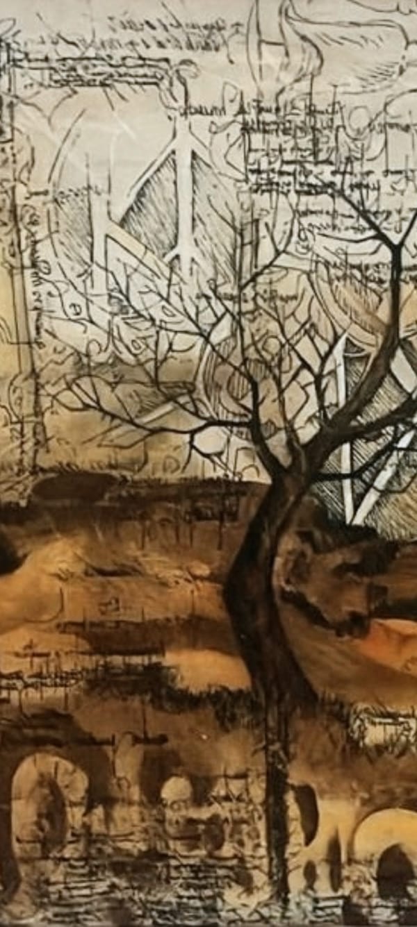 O Entardecer  - obra de Flávio Dutka
