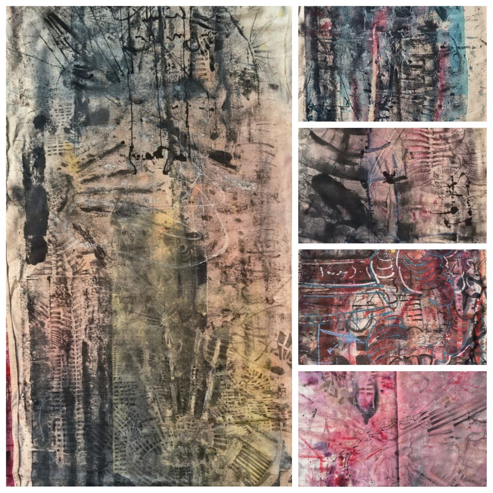 A Linha Silenciada: De Pollock à série Sudário de Dutka