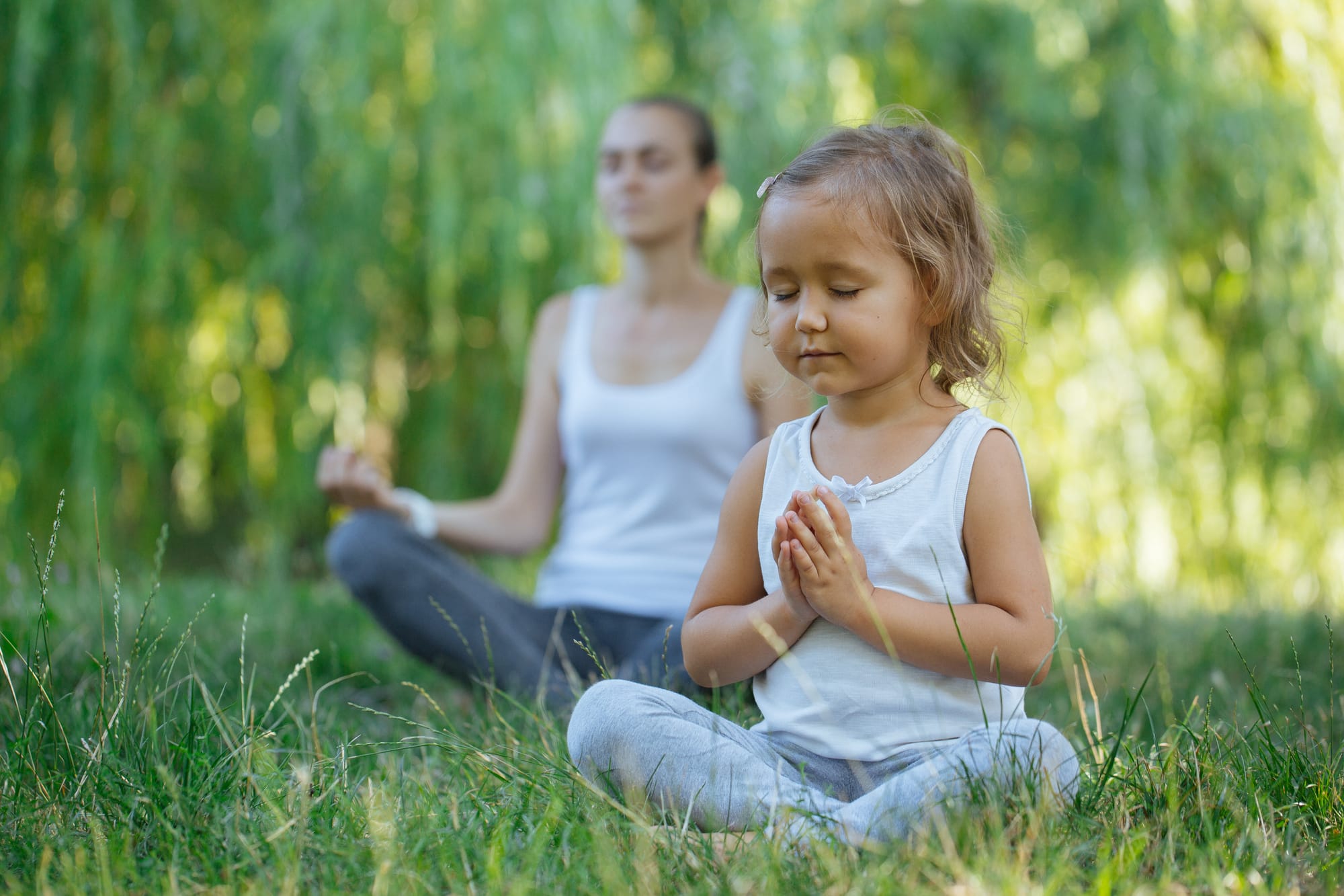Yoga et massages pour les enfants