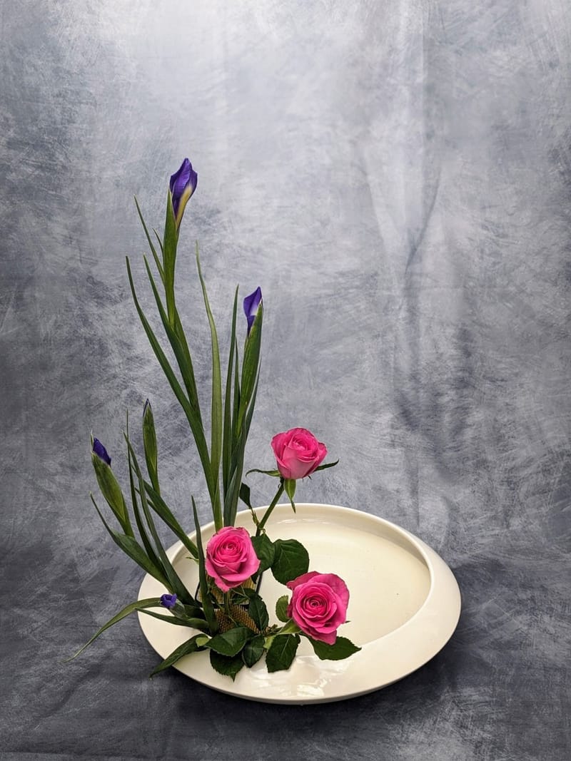 Third Master of the Ohara School of Ikebana