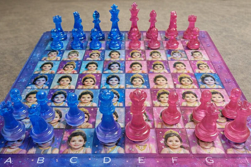 Resin Made - Chess Boards