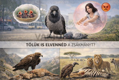 NE VEDD EL A ZSÁKMÁNYT! AZ, AZ ŐVÉ! AZ ÉLETE MÚLIK RAJTA!