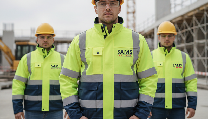 Why Safety Jackets Are Essential for Workplace Safety – A Guide by SAMS Solutions