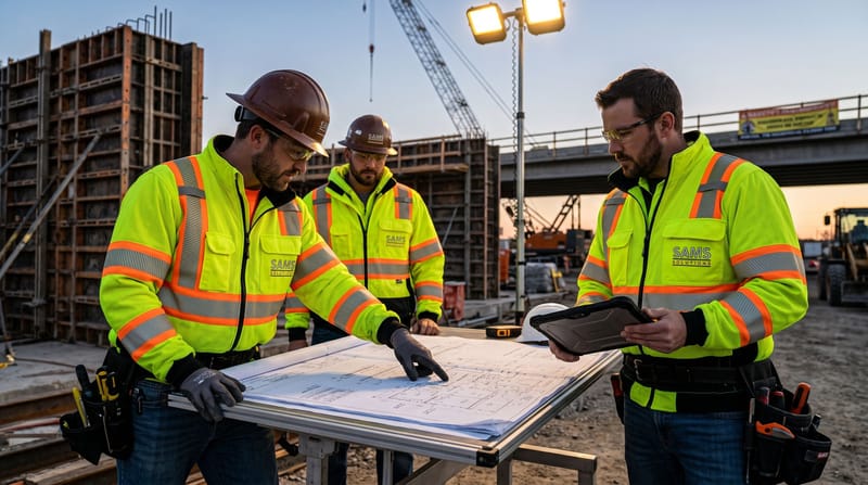 Reflective Safety Jackets for Professional Workplace Protection
