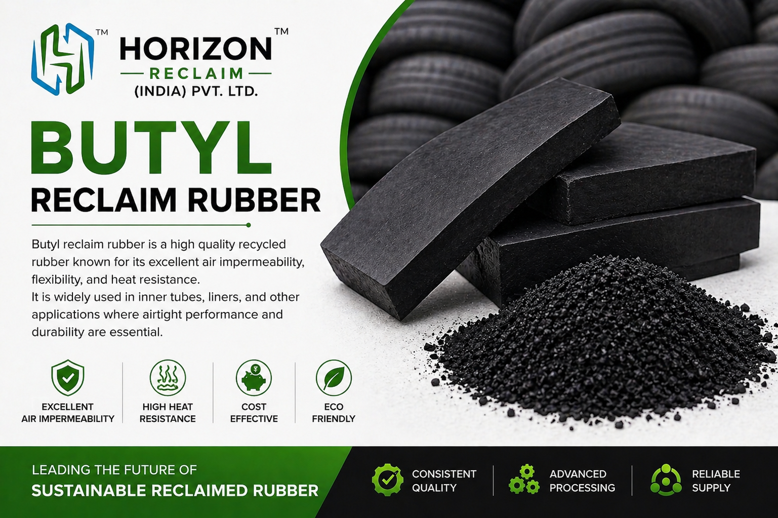 butyl reclaim rubber bulk supplier