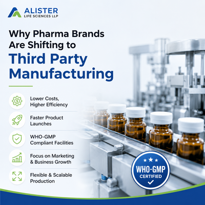 Why Pharma Brands Are Shifting to Third Party Manufacturing
