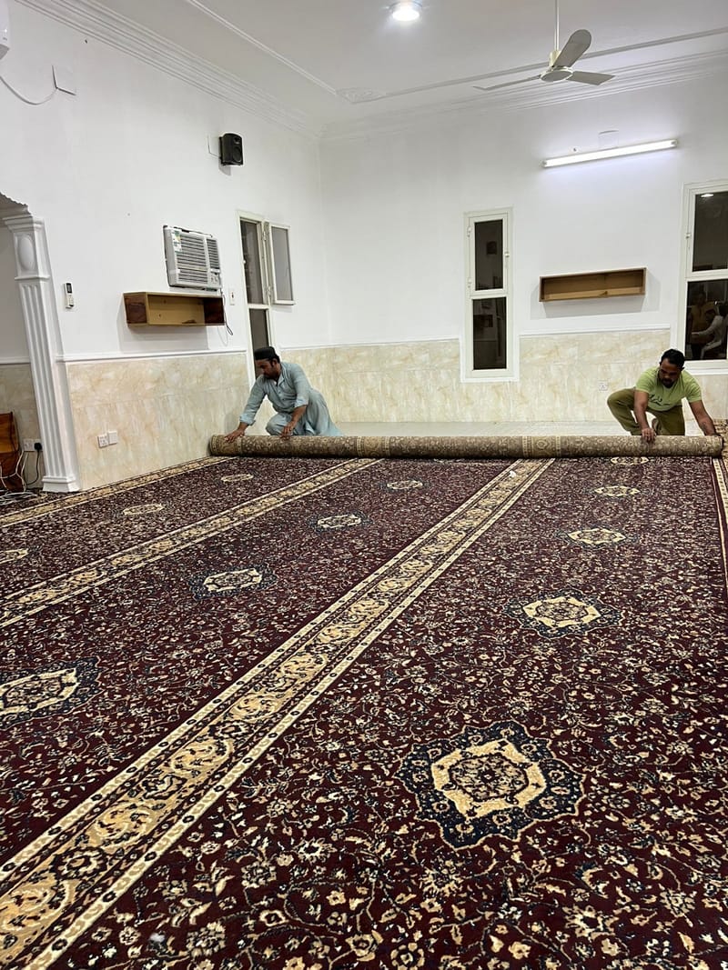 ‏‏‏‏‏‏م-12-25 محراب -صيانة-مسجد فاطمه الزهراء