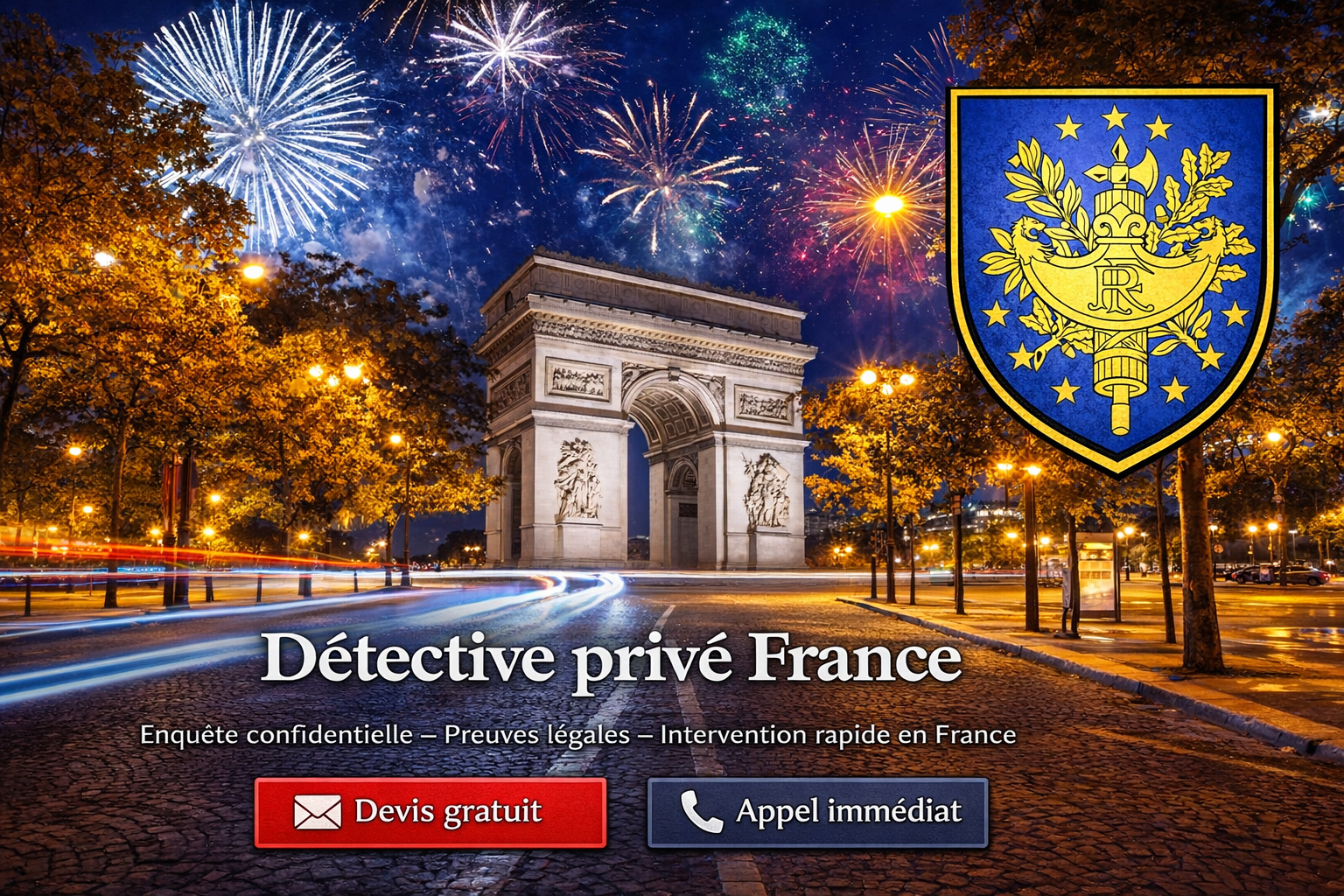 Détective privé à Paris la nuit