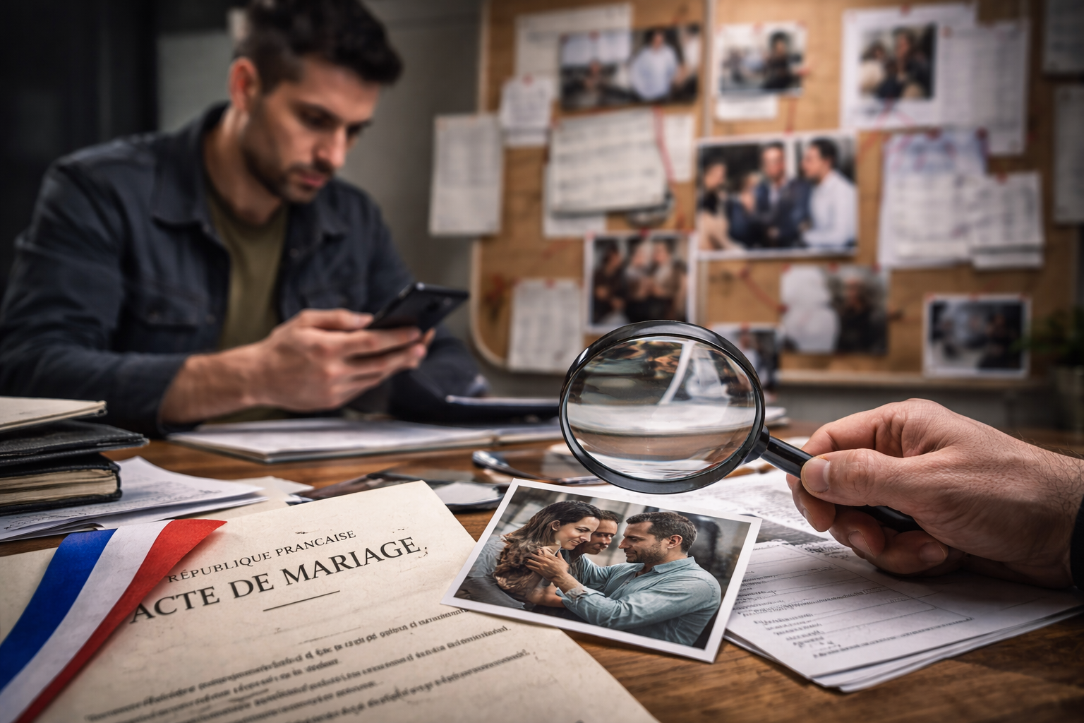 preuve mariage gris enquête