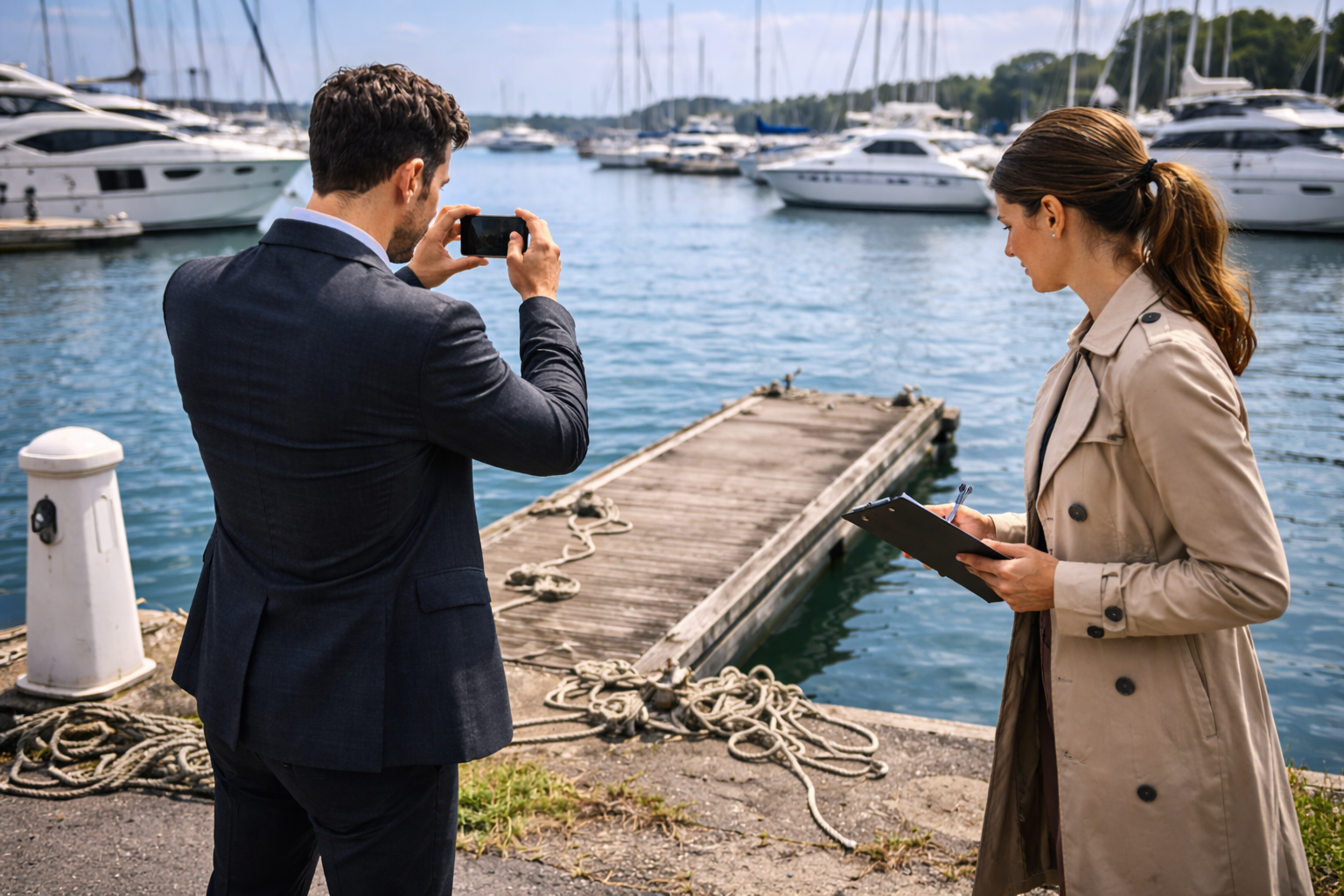 Enquête au port de plaisance