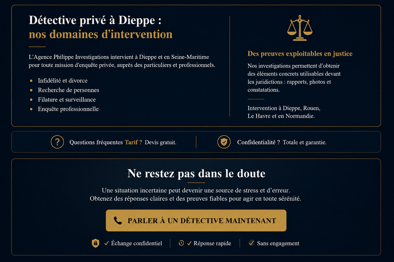 détective privé Dieppe et Normandie 