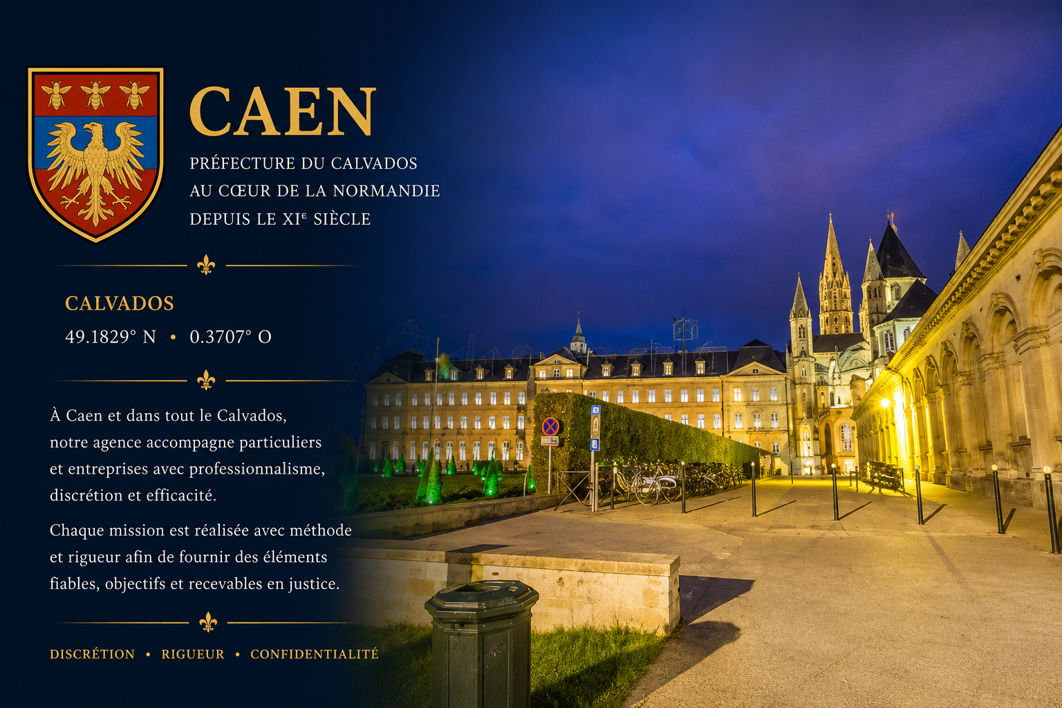 DETECTIVE A CAEN