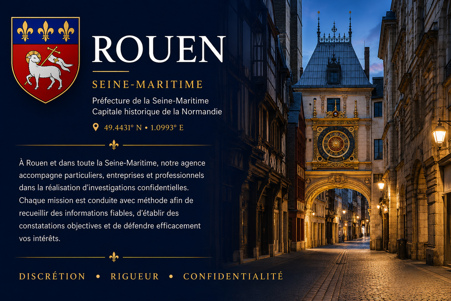 Rouen, capitale historique de la Normandie