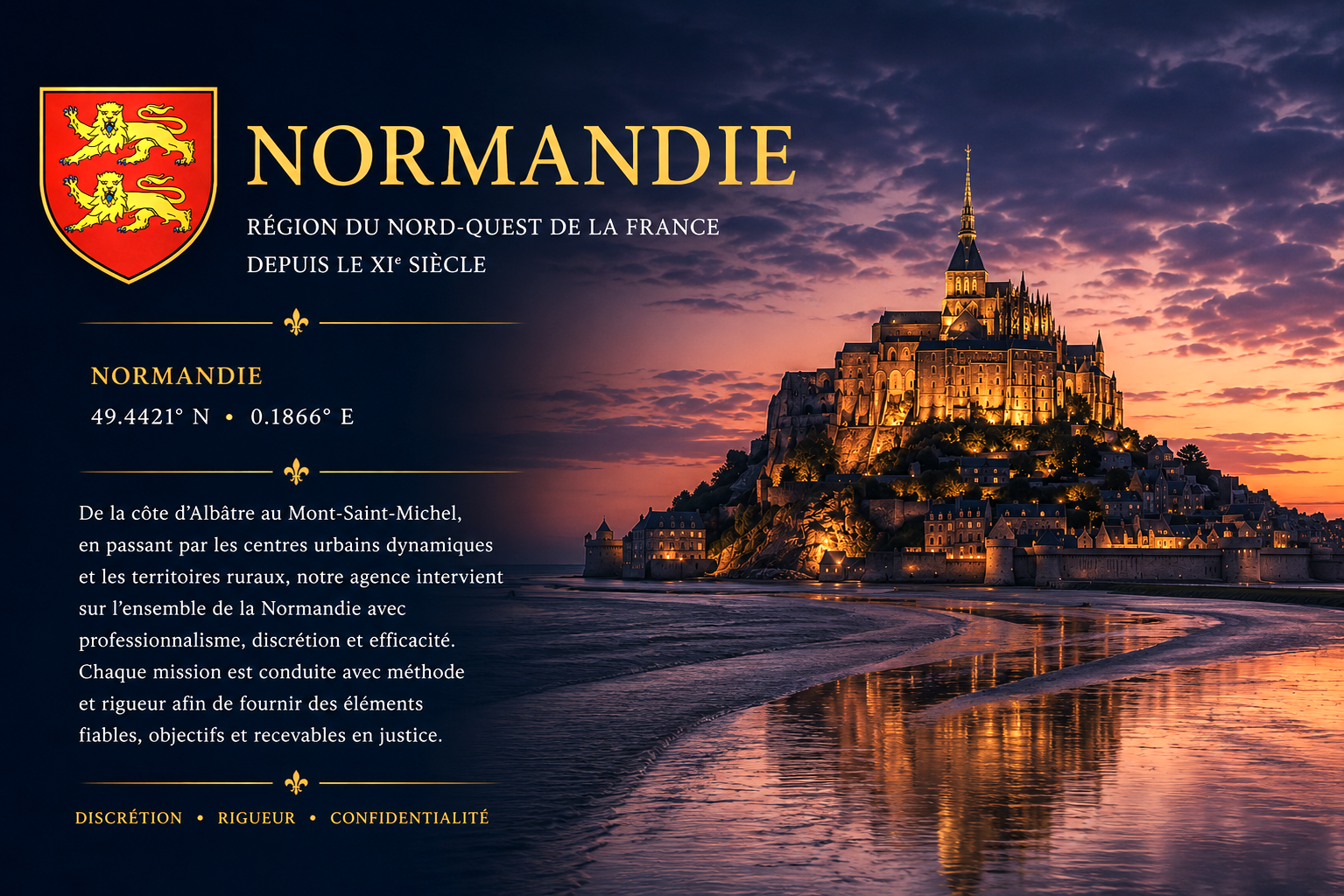 Détective privé à Mont Saint-Michel