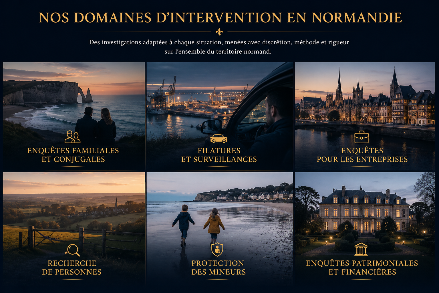nos domaines d'interventions