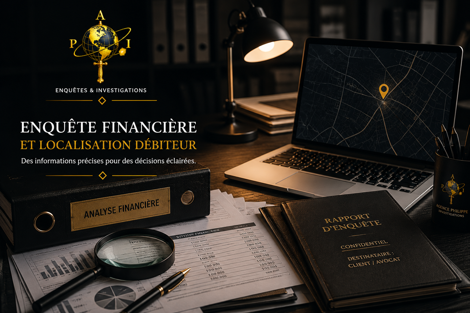 enquête financière et investigation