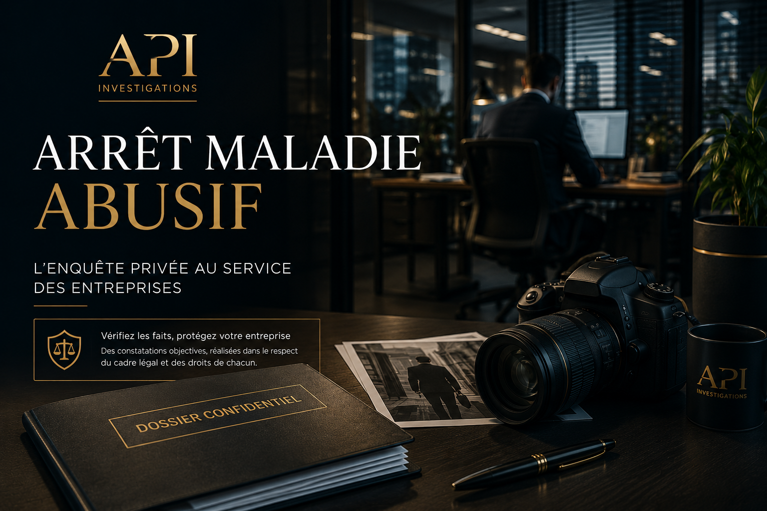 arret maladie abusif et accident frauduleux detective prive 