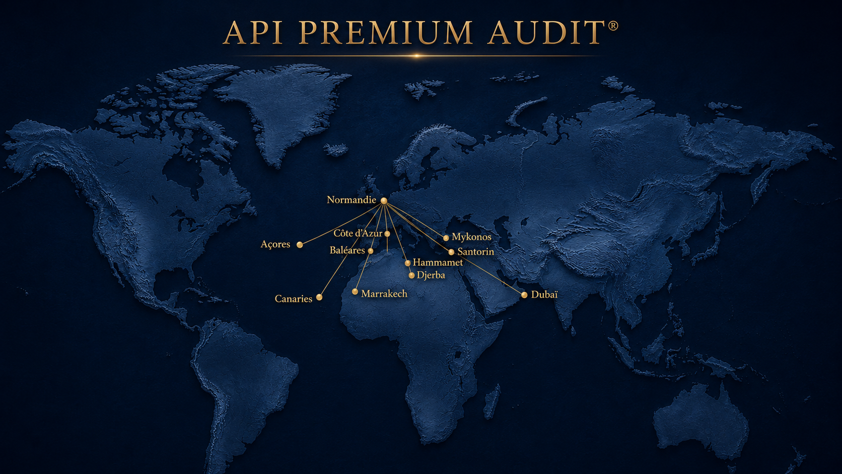 Zones d’intervention — API Premium Audit®