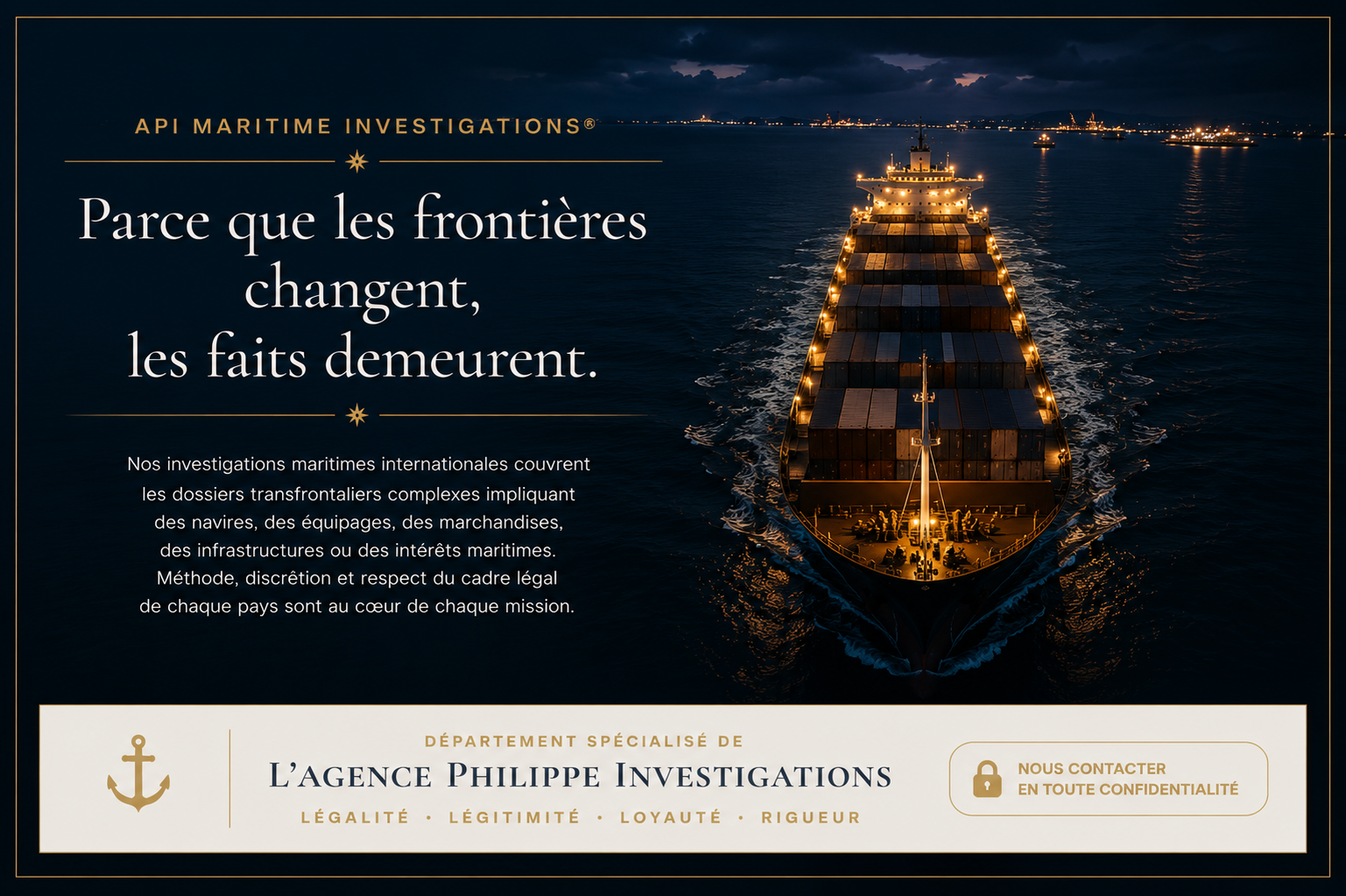 illuminations maritimes nocturnes