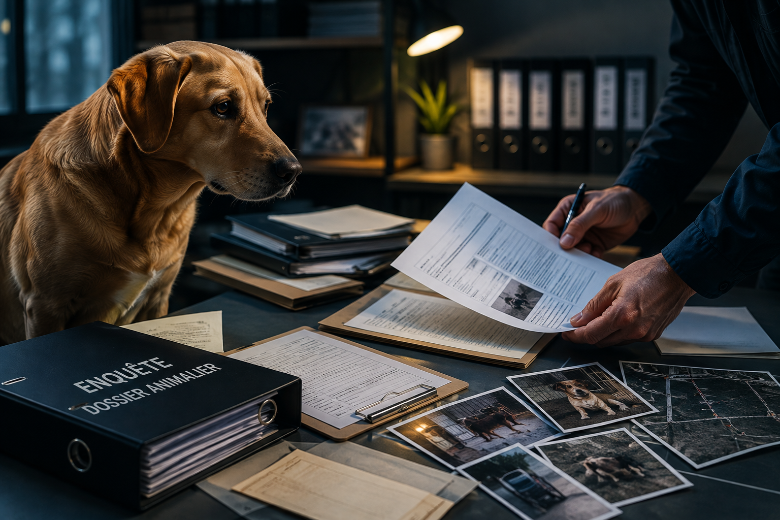 enquête spécifique protection animalière
