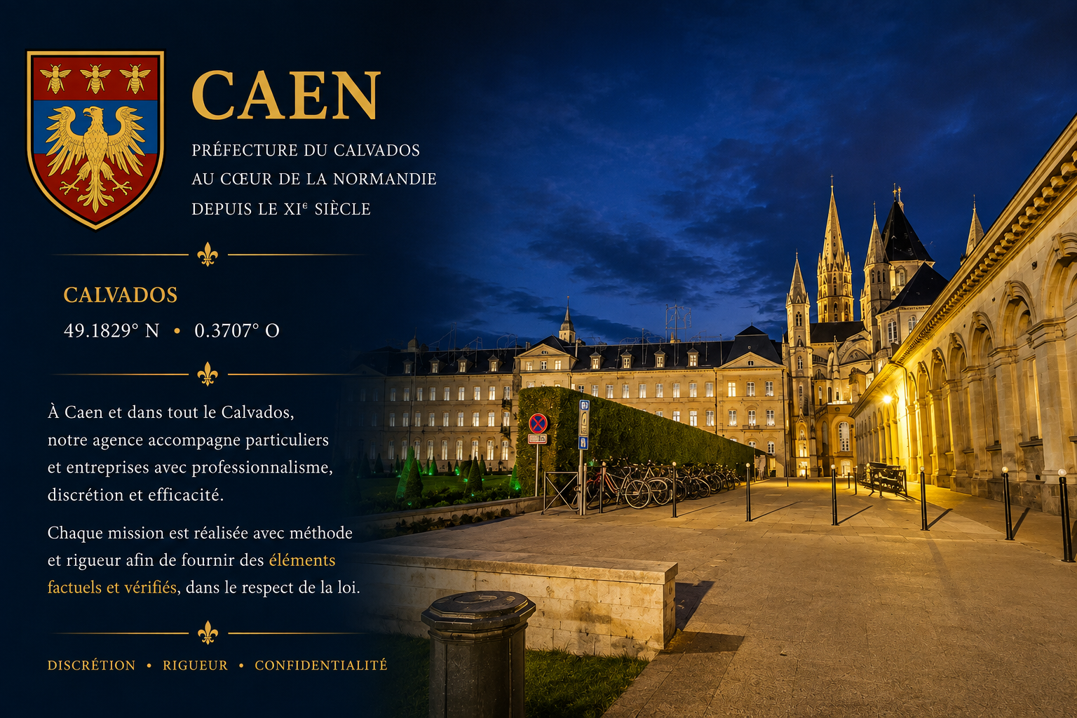 DETECTIVE A CAEN 