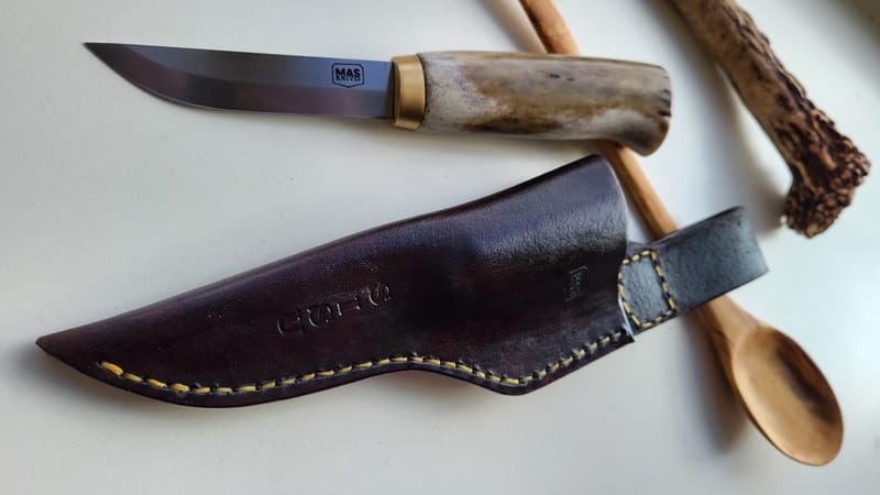 Deer antler puukko