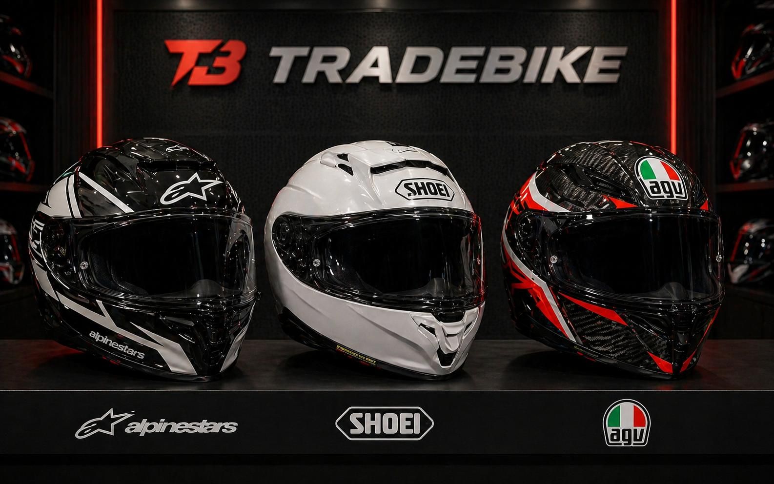 קסדות פרימיום - AGV SHOEI ALPINSTAR