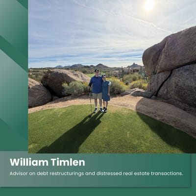 William Timlen guidance through complex federal and state tax