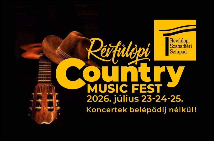 Révfülöpi Country Music Fest 2026.07.23-25.
