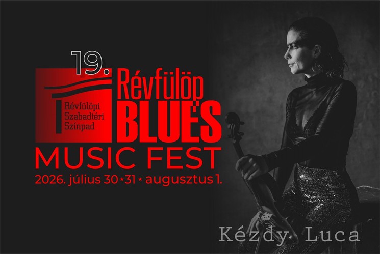 Révfülöp Blues Music Fest 2026.07.30.-2026.08.01. (szombat)