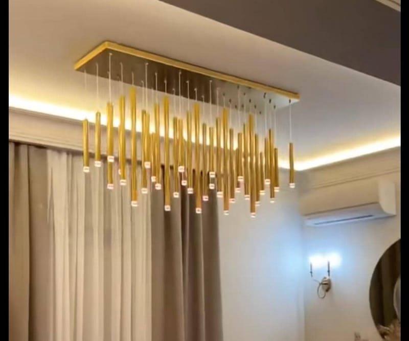 Rain light chandelier
