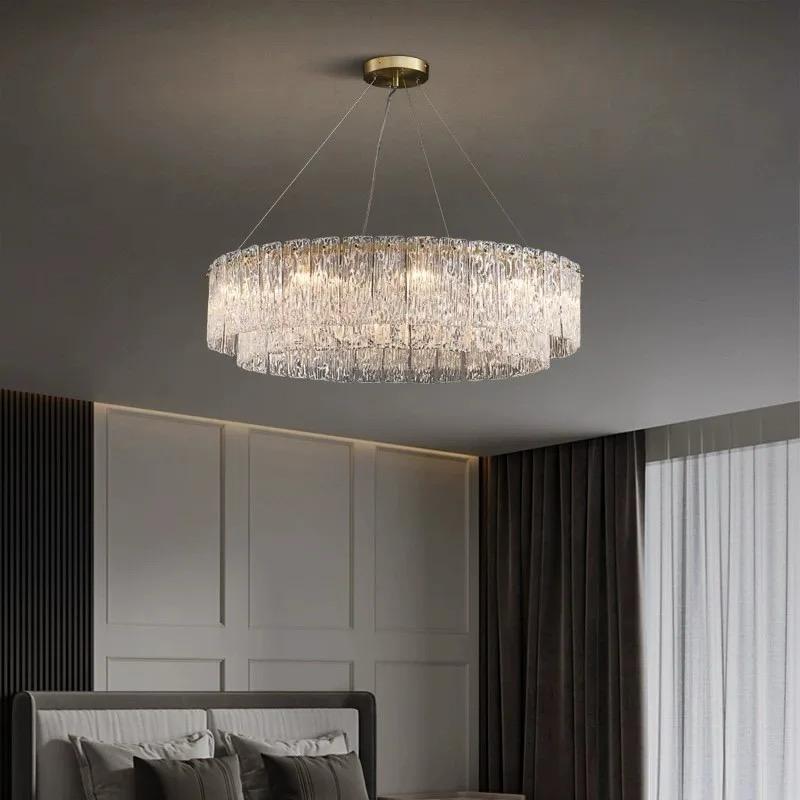 Circle chandelier