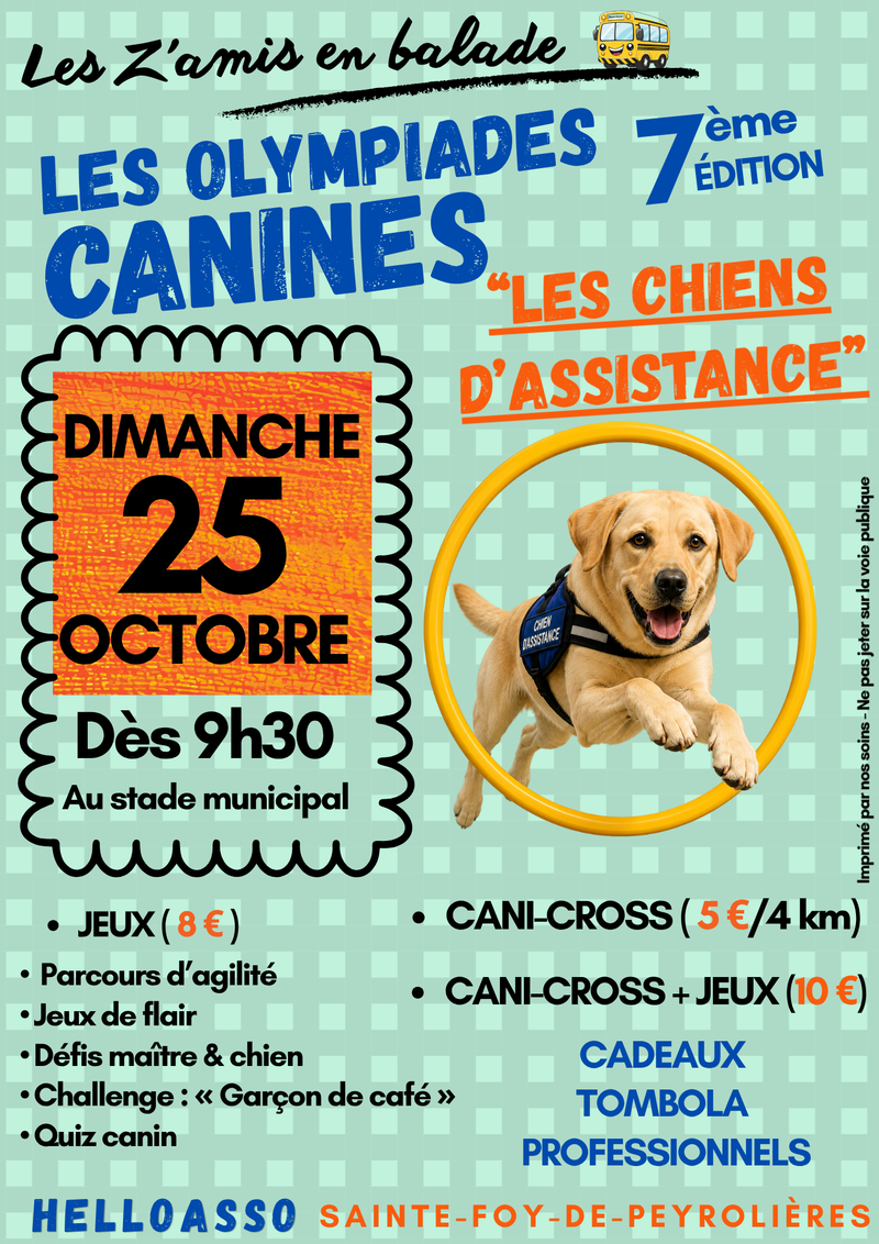 Les Olympiades Canines