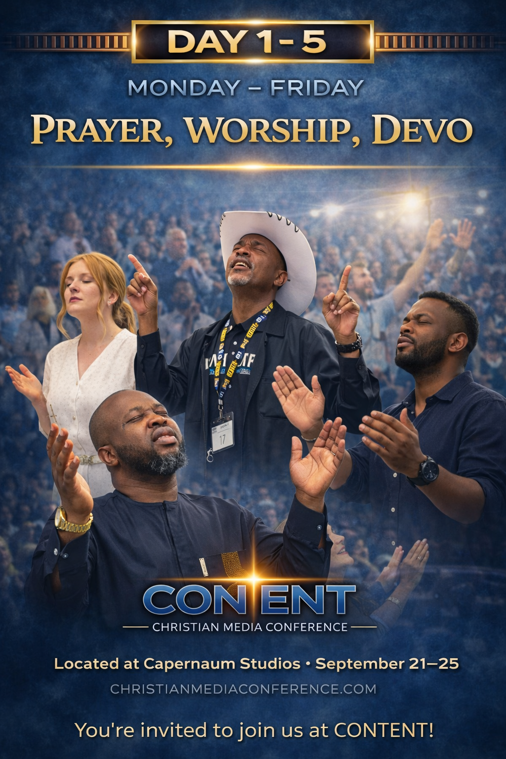 Worship Pic CONTENT2025 / Pic of Bright Wonder - Filmmaker from Africa