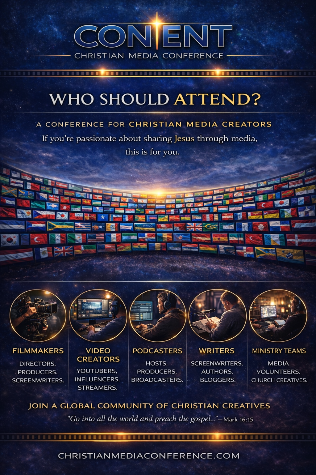 Content Creators, Storytellers, Communicators