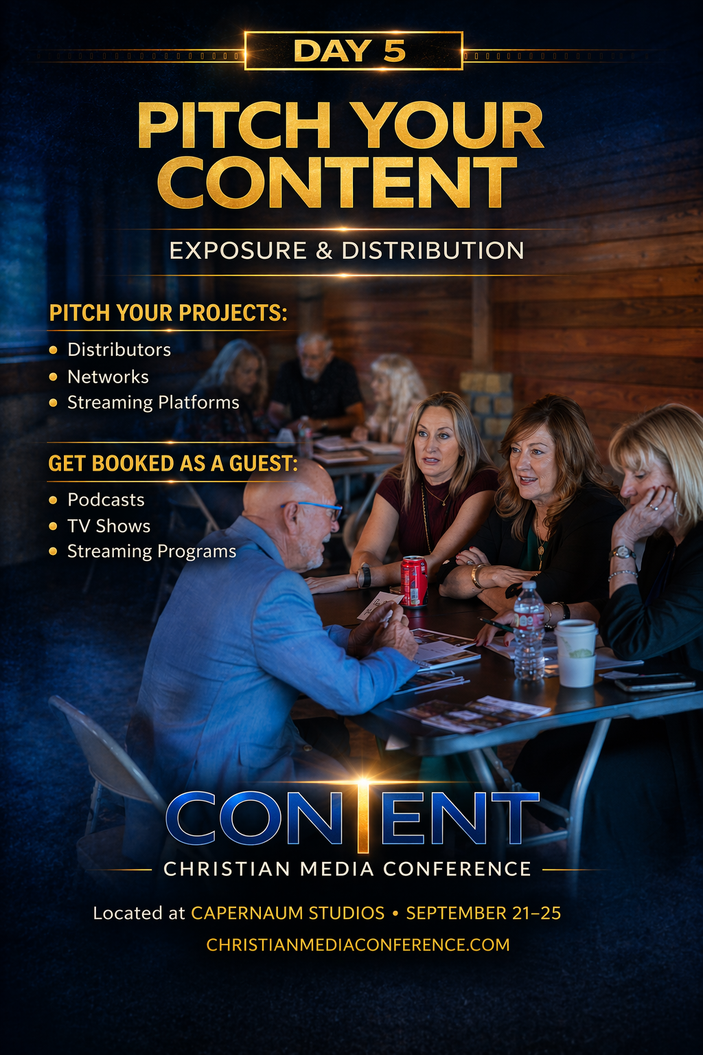 Pitch Your Project / Get Booked as a Guest / Pic of Host of POP Talk Podcast