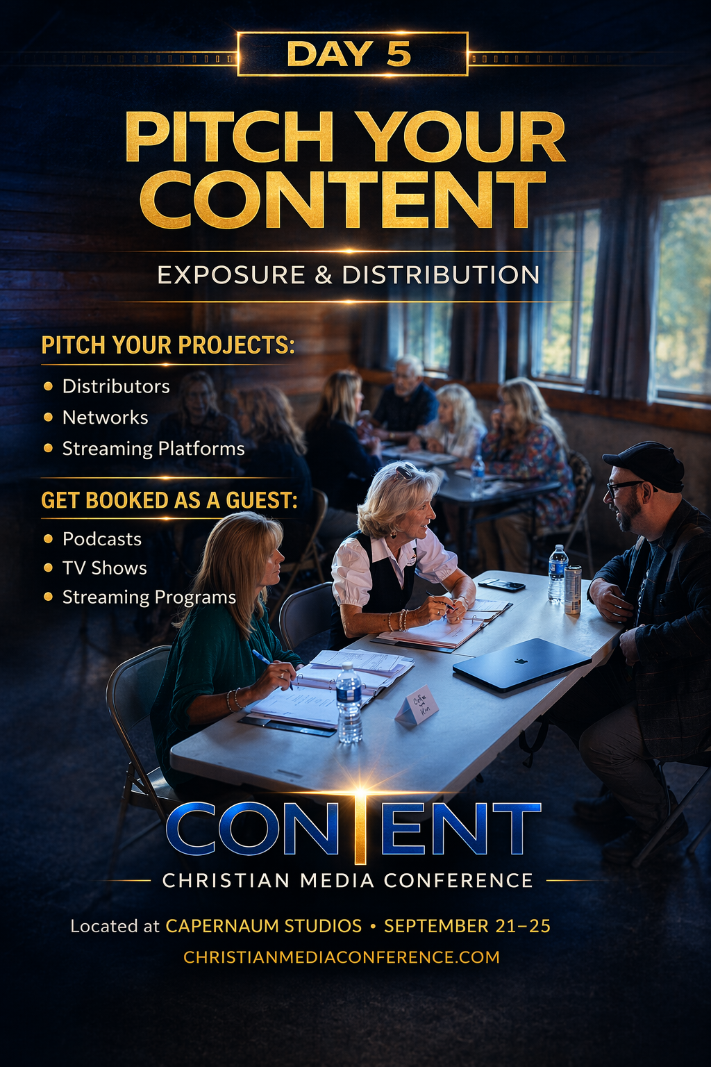 Pitch Your Project / Get Booked as a Guest / Pic of Kim Crabill