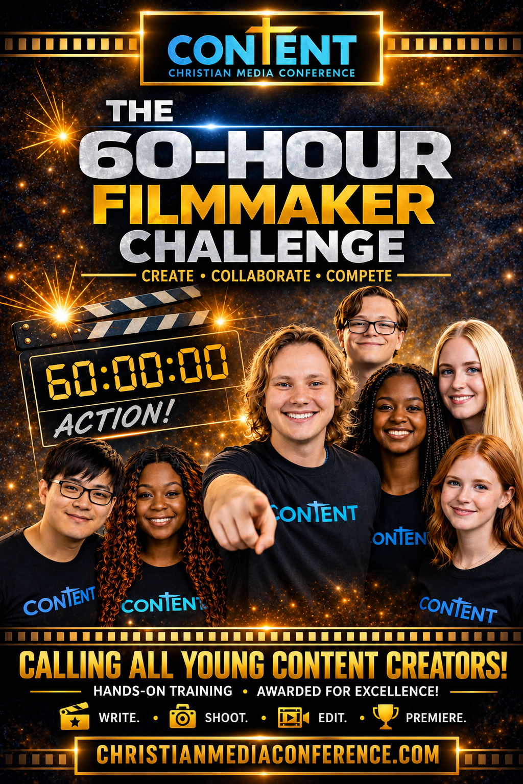 Day 1 - Day 4: YCC 60hr Film Challenge / Pic of Brandon Swartz - Filmmaker