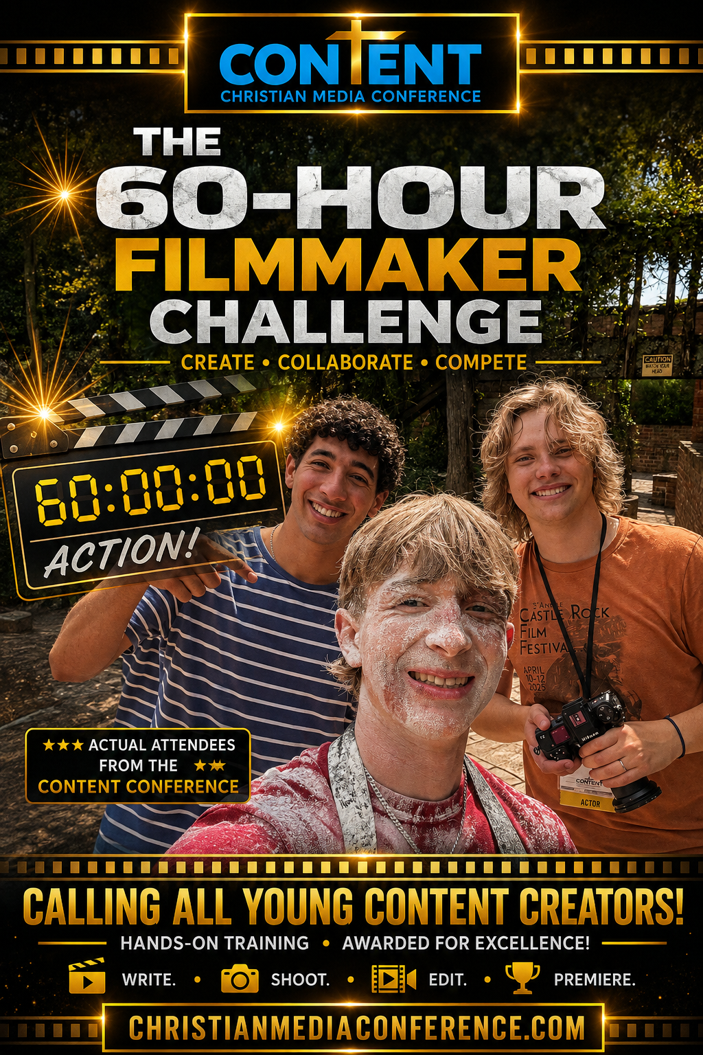 Day 1 - Day 4: YCC 60hr Film Challenge / Pic of Brandon Swartz - Filmmaker