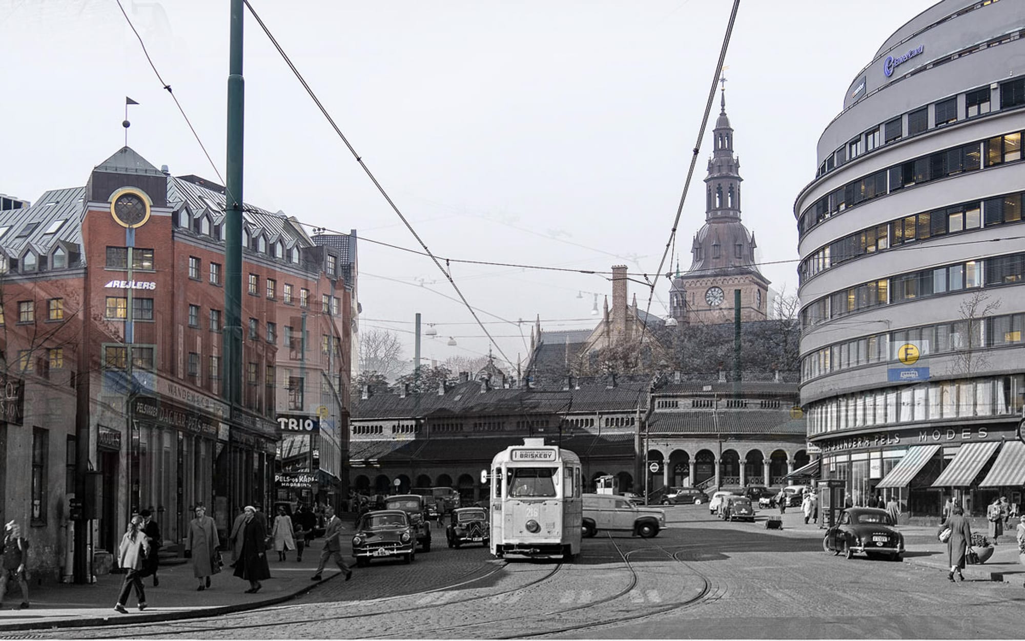 Oslo domkirke og Doublaug-gården