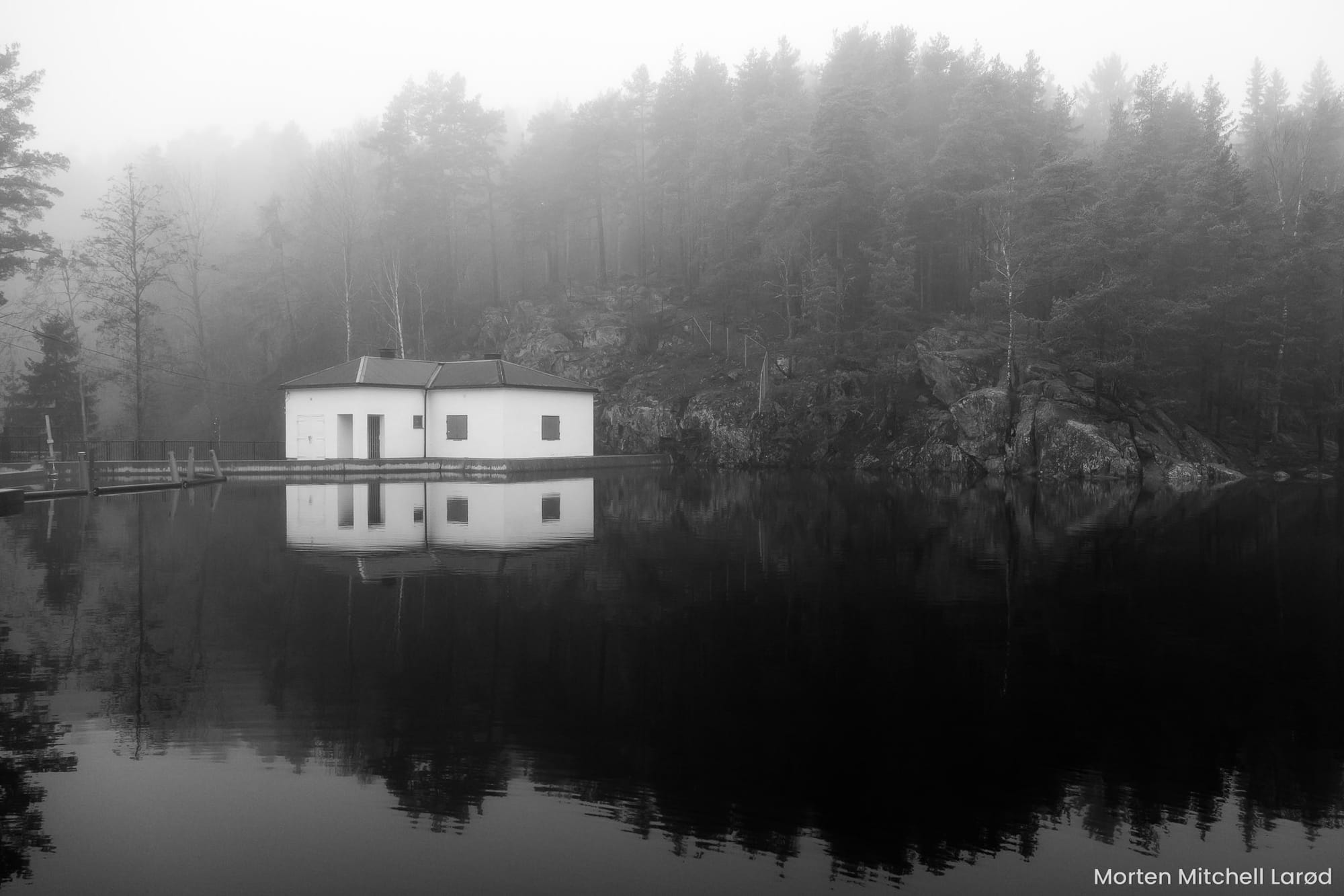 Demningen ved Nøklevann